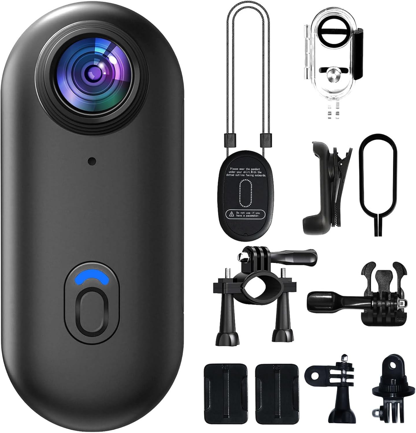 4k POV Camera Mini Magnetic Body Wearable Cam Smart Phone Wifi Camera Thumb Video Recorder