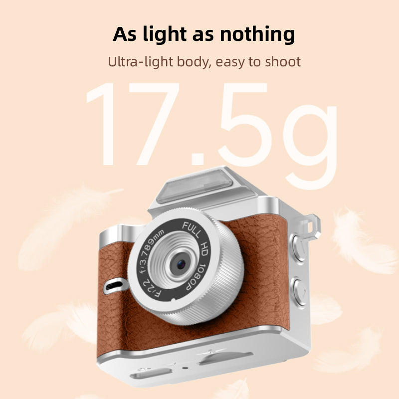 H79 Hot-selling Travel and Study Recording Mini Camera 1080P HD Video Recorder Keychain Retro Camera Birthday Camera Video Recorder