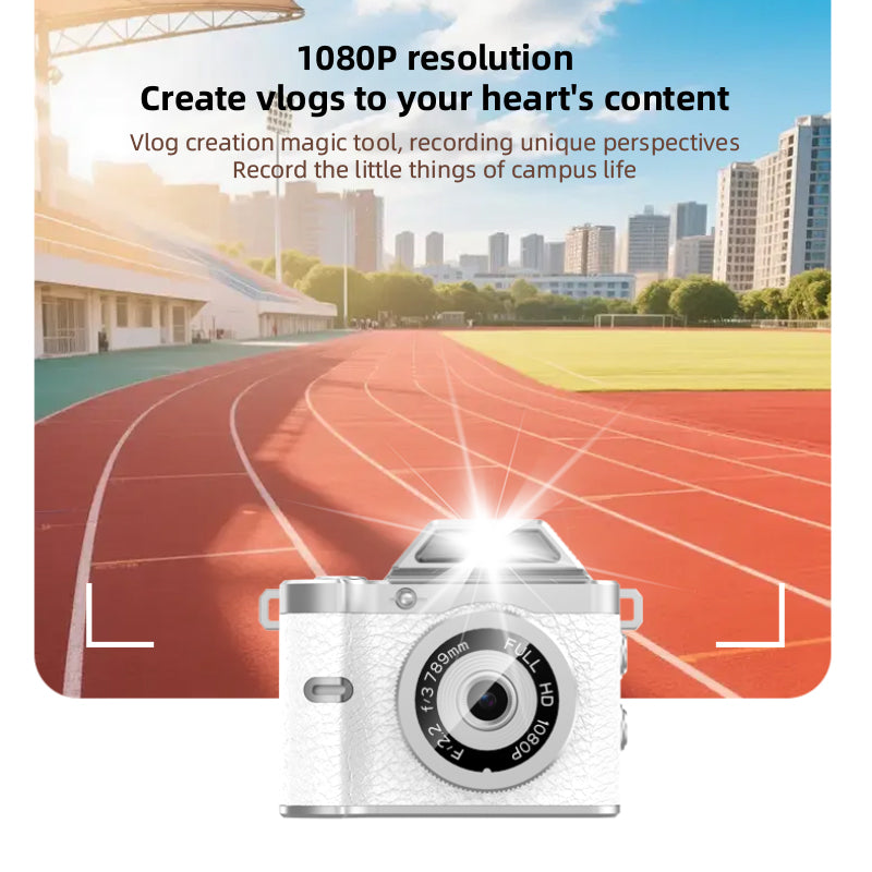 H79 Hot-selling Travel and Study Recording Mini Camera 1080P HD Video Recorder Keychain Retro Camera Birthday Camera Video Recorder