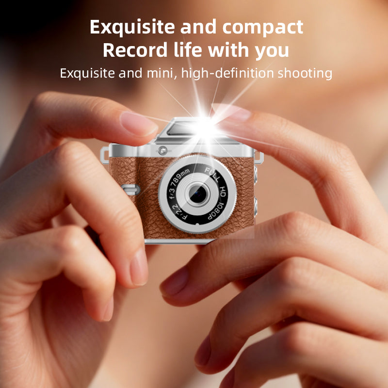 H79 Hot-selling Travel and Study Recording Mini Camera 1080P HD Video Recorder Keychain Retro Camera Birthday Camera Video Recorder