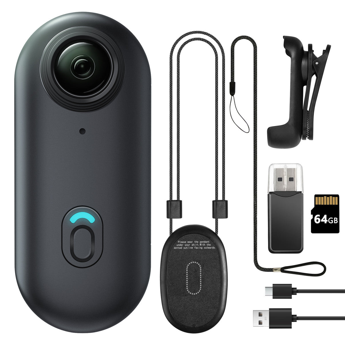 4k POV Camera Mini Magnetic Body Wearable Cam Smart Phone Wifi Camera Thumb Video Recorder