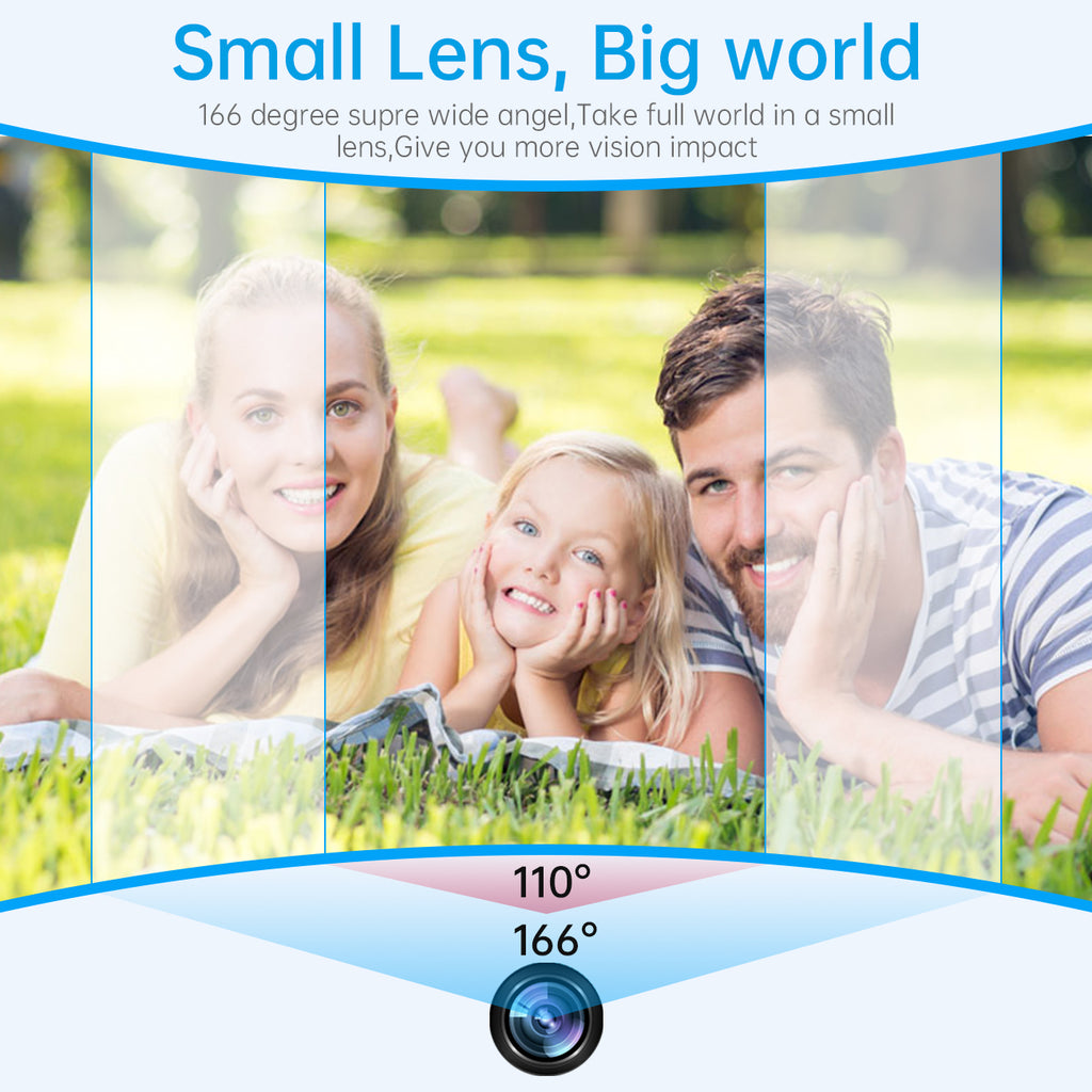 1080P Desktop Clock Camera for Home, Smart Digital Clock with Night Vision and Motion Detection, Compact Indoor Security Camera for Bedroom, Office, Living Room and Home Monitoring