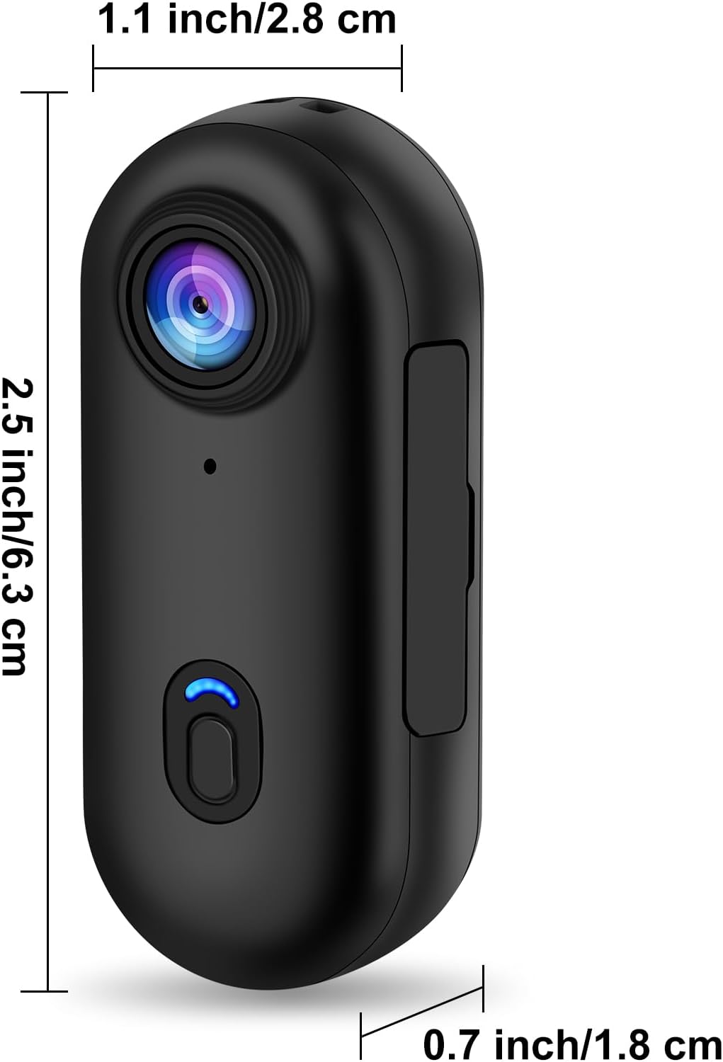 4k POV Camera Mini Magnetic Body Wearable Cam Smart Phone Wifi Camera Thumb Video Recorder